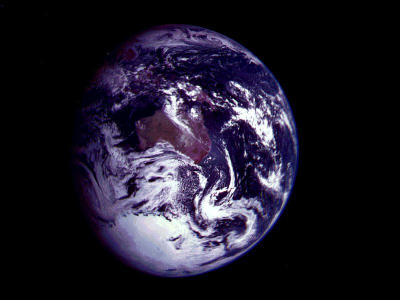 Earth from Galileo